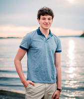 Senior sunset at the DeMolay Sandspit