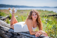 Emma at the DeMolay Sandspit