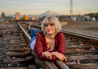 Callie at the Tacoma Tideflats
