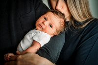 newborn at home in Gig Harbor