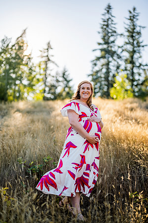 Maternity Photo Sehmel Park Gig Harbor