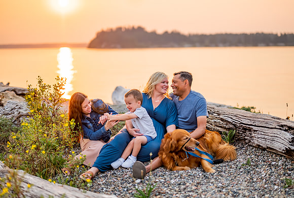 Family photos DeMolay Park Gig Harbor