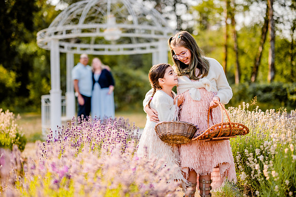 Family Photos Gig Harbor  Lavander Farm